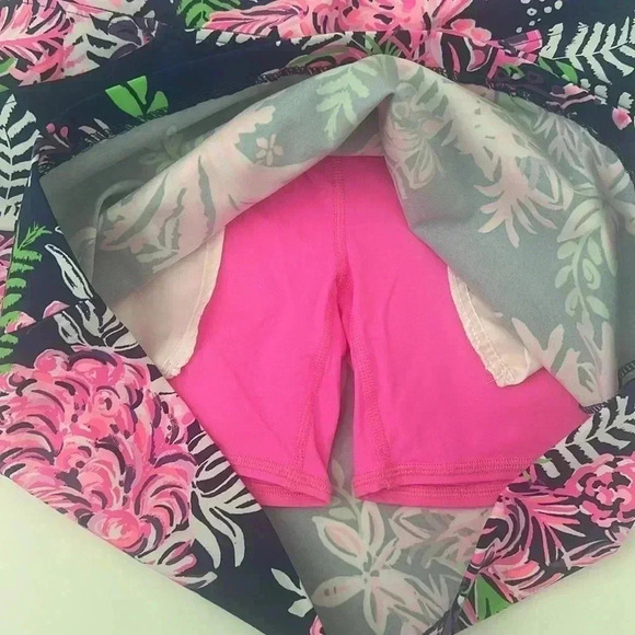 Lilly Pulitzer Monica golf skort in Oyster bay navy ruffle your feathers size 00 - Picture 8 of 10